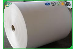 China Smooth 700mm Roll Uncoated Woodfree Paper 60g For School Book Printing supplier