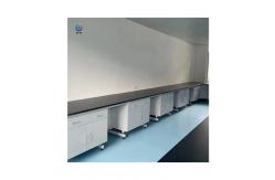 China Modern Design Laboratory Workstations with Cupboard in White Customizable supplier