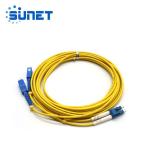 SC/UPC To LC/UPC Fiber Optic Patch Cords SM G652D Duplex 3.0mm 3M for sale