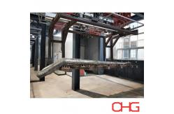 China Overhead Power And Free Conveyor System For Heavy Machinery Structural Parts supplier