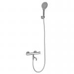 Hand Shower Thermostatic Bathroom Wall Hung Shower Faucet Set Household Modern Design for sale