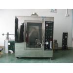 Conveyor Vertical Fire Testing Machine / Flammability Test Chamber ISO340