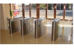 China DC 24V Security Barrier Turnstile With Free Passage When Power-Off supplier