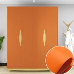 Luxury Orange Wallpaper Sticker Fire Resistant Wallpaper For Warehouse for sale