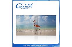 China Outdoor P3.91 Transparent LED Video Wall High Brightness LED Grass Screen supplier