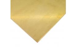 China Customizable Width For Brass Sheet With Grade H62 H59 H65 H68 H70 supplier