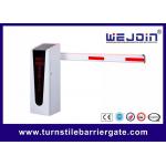 Card Reader Access Parking Barrier Gate Bi - Direction Boom Holder Design for sale