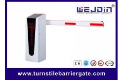 China Card Reader Access Parking Barrier Gate Bi - Direction Boom Holder Design supplier