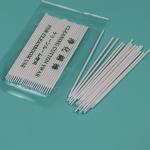 Biodegradable 1mm Micro Pointed Qtips Optical Fiber Cleaning Cotton Bud Swab for sale