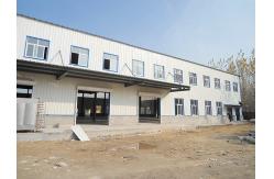 China Customized Painted Steel Structure Warehouse Hot Galvanized supplier