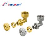 16-32mm Corrosion-Resistant Brass Compression Fitting - OEM Custom for Plumbing/Gas Air Hvac Systems Heavy-Duty Brass Pipe Fitting for sale