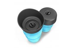 China Clamshell Design Leakproof Pet Dog Drinking Squeeze Water Bottle Portable supplier