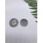 Stamping Self Adhesive Metal Labels , Anodised Aluminium Tags for sale