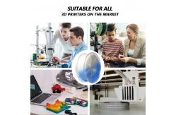 China 3D Printer Filament Diameter 1.75mm Glow Blue Cyanpla Customizable Request Offered supplier