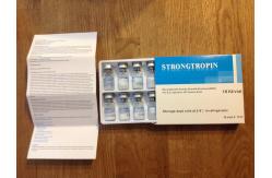 China Strongtropin 10iu HG 2ml Vial Box With Leaflet Printing supplier