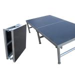 Flower Shine White Portable Outdoor Stage Platforms Aluminum Foldable for sale