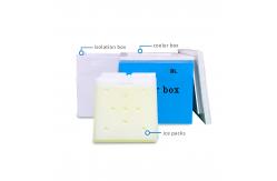 China Customizable VIP Insulation Cold Chain Box With Temperature Range 15-25° supplier