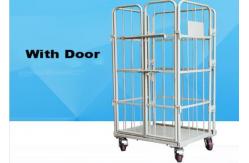 China ISO9001 ISO2015 SGS Warehouse Stackable Storage Cages With Shelves supplier