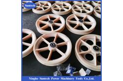 China 660mm Overhead Line MC Nylon Sheaves For Conductor Stringing Blocks supplier