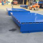 220V Dock Leveler Hydraulic Unloading Platform: Blue and Adjustable