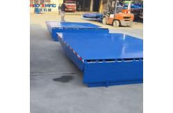 China 220V Dock Leveler Hydraulic Unloading Platform: Blue and Adjustable supplier