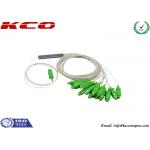 1 x 16 Blockless Low PDL Passive Optical Splitter Fiber Optic G675A , FTTH Splitter Insertion Loss