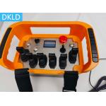 Strap type 6 single axis proportional pole industrial wireless remote control for sale