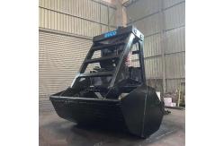 China 12cbm Black Wireless Remote Control Grab CCS Excavator Grab Bucket supplier