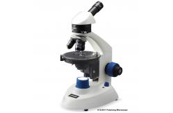 China Monocular 40x - 400x Polarizing Light Microscope LED Light A15.0011 supplier
