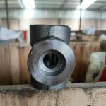 Sch 80 Socket Welded Pipe Fittings ASTM A105 Tee Pipe Fitting