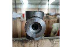 China Sch 80 Socket Welded Pipe Fittings ASTM A105 Tee Pipe Fitting supplier