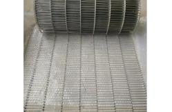China High Temperature Cool Cakes Metal Mesh Belt 316l supplier