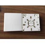 SC 2 Ports Fiber Distribution Box Indoor Faceplate 86 Type For Networking for sale