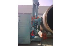 China Tank Surface Treatment 100T welding turning rolls Rubber Roller Motorized supplier