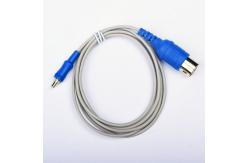 China Concentric EMG Needle Cable Adapt For Plastic Handle Concentric Needles supplier