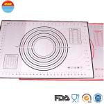 No Space Occupation Silicone Baking Sheet , Easy To Dry Non Stick Baking Mat for sale