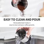Fine Coarse Custom Coffee Grinder Auto Stop 6 - 12 Cups Easy Clean