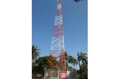 China Self Supporting Internet 5G Telecommunication Antenna 3 Legged Angular Steel Tower supplier