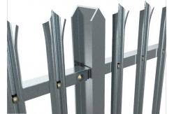 China H2.4m Palisade Security Fencing supplier
