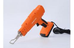 China Air Cooling Handheld Hot Knife Fabric Cutter With Guide Foot 100W supplier