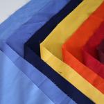 Plain Dyed CVC Fabric 80 Cotton 20 Polyester With Preshrink Finish