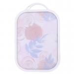 Fruit Non Slip Plastic Cutting Board With Handle Scale Grooves