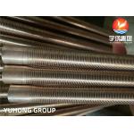 ASTM B111 C70600-O61 Copper Nickel Low Finned Tube for sale