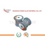 ISO9001 Thermocouple Extension Wire Type K with PTFE insulation and tinned copper screen green and white color for sale