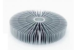 China Customized Silvery Anodized Radiator Aluminium Extrusion Heat Sink Profiles supplier