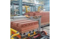China BRICTEC Flexible Automatic Setting Robot Robotic Packing Machine For Brick Plant supplier