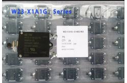China Push Button Panel Mount Thermal Circuit Breaker TE Circuit Breaker W23-X1A1G-15 supplier
