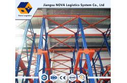 China Double Entry Powder Coating Drive In Pallet Racking For Raw Materials supplier