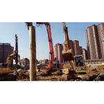 KR50A Rotary Drilling Excavator Piling Rigs High Power Engine Bored