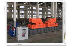 China Conical Tower 1500T Welding Roller Bed Stationary Idler With Hydraulic Lift Cylinder supplier